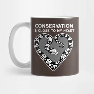 Boa Constrictor Conservation Heart Mug